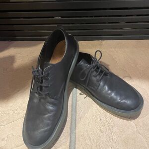 Camper Dark Leather Derbys